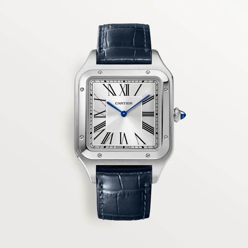 Montre Santos Dumont Bleu marine 32mm
